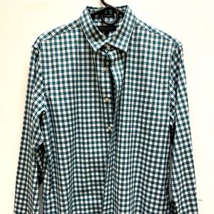 Slim-Fit Tech-Stretch Cotton Shirt